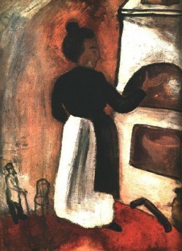 Mutter des Ofenzeitgenossen Marc Chagall Ölgemälde